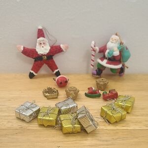 Santa & Miscellaneous Christmas Ornaments